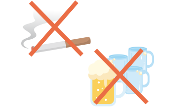 煙草やお酒はやめた方がいいの？